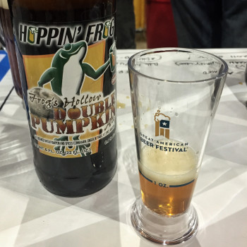 Frog’s Hollow Double Pumpkin - Hoppin' Frog Brewery - Great American Beer Festival, Sept 24, 2015, Denver, CO