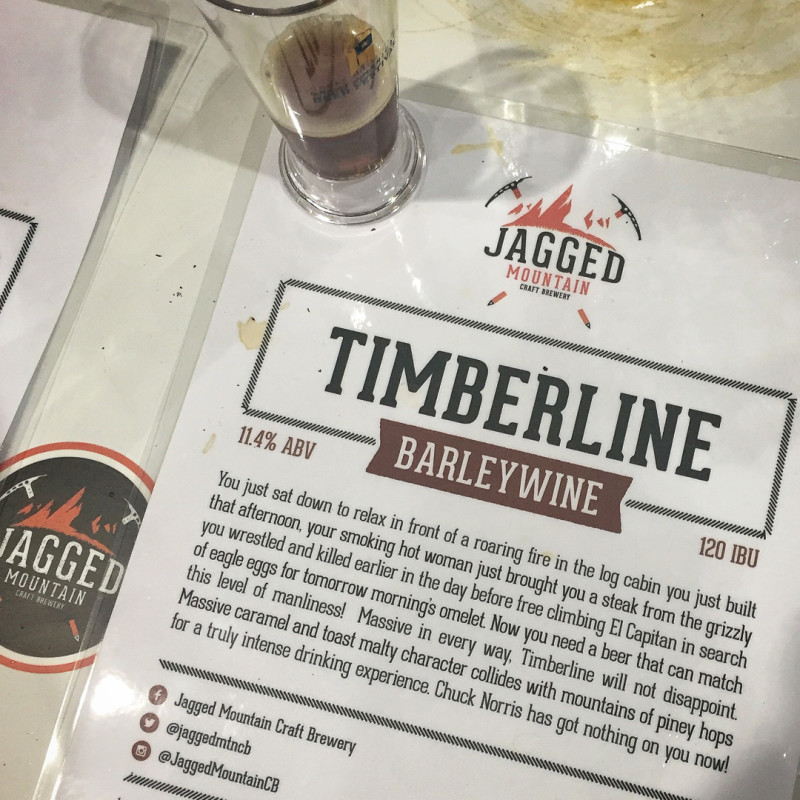 Timberline - Jagged Mountain - Great American Beer Festival, Sept 24, 2015, Denver, CO