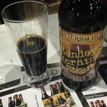 Weyerbacher - Sunday Morning Stout - Great American Beer Festival, Sept 24, 2015, Denver, CO