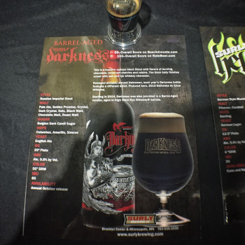 Surly - Barrel-Aged Darkness - Great American Beer Festival, Sept 24, 2015, Denver, CO