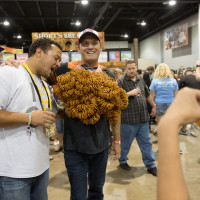 This guy was on a mission to drink every beer at GABF, wonder how that turned out. 