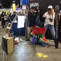 Rocky Mountain Underground had the people going wild in their photo booth. 