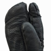 Gordini Wrangell 3-Finger Mitten - Genuine goatskin palm, finger, and thumb