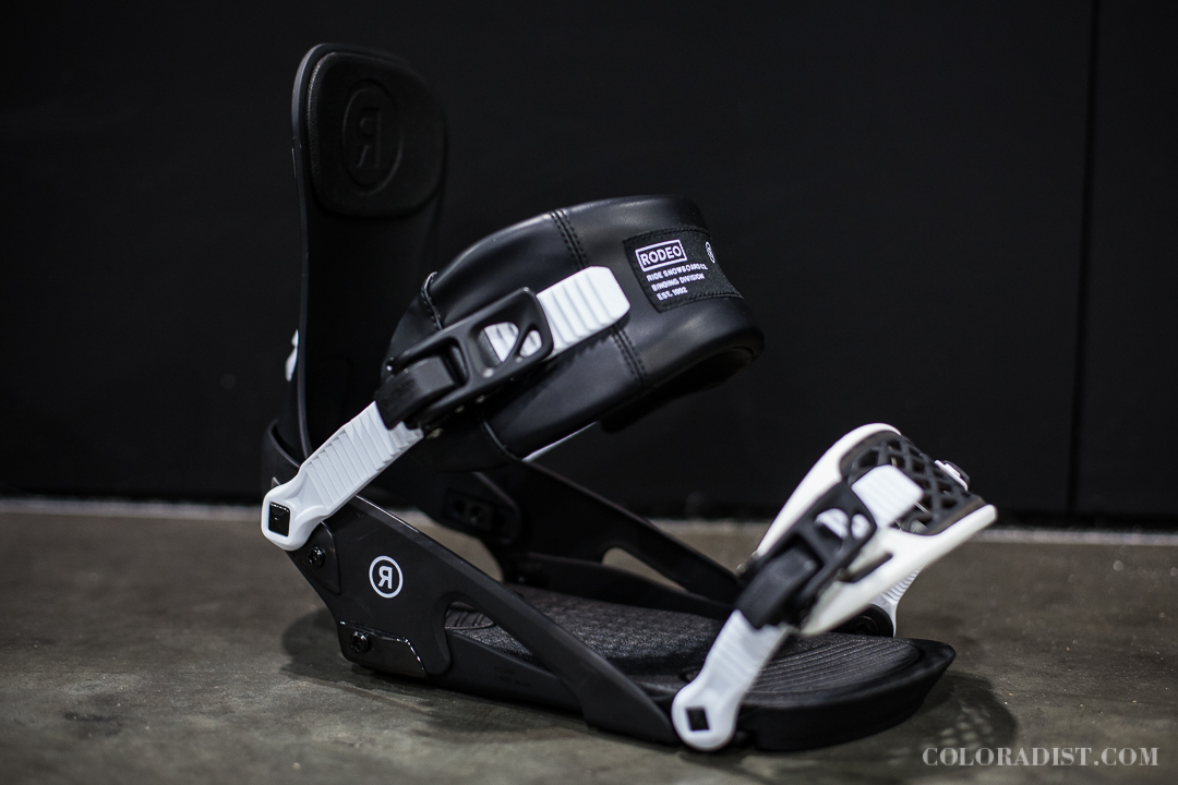 RIDE Snowboards 2018 Rodeo bindings