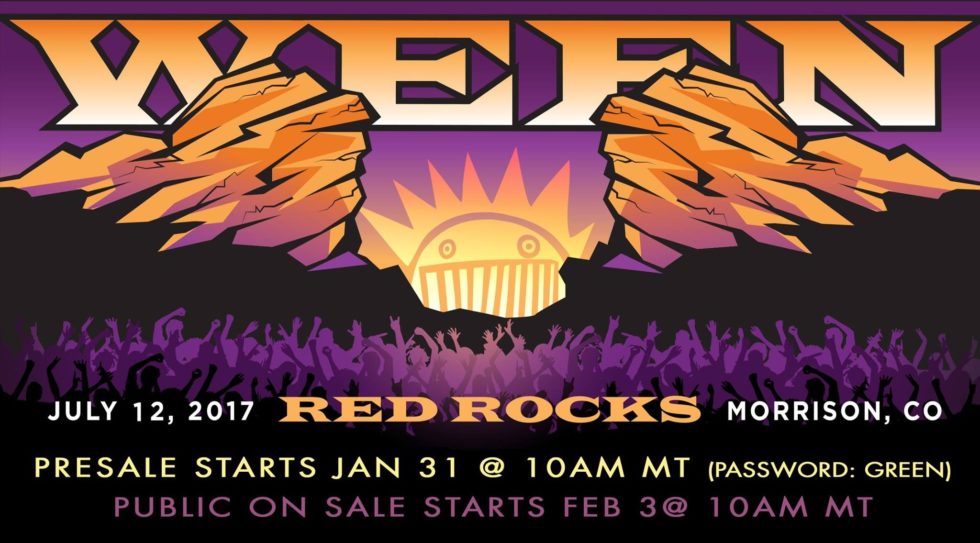 Ween Red Rocks 2017