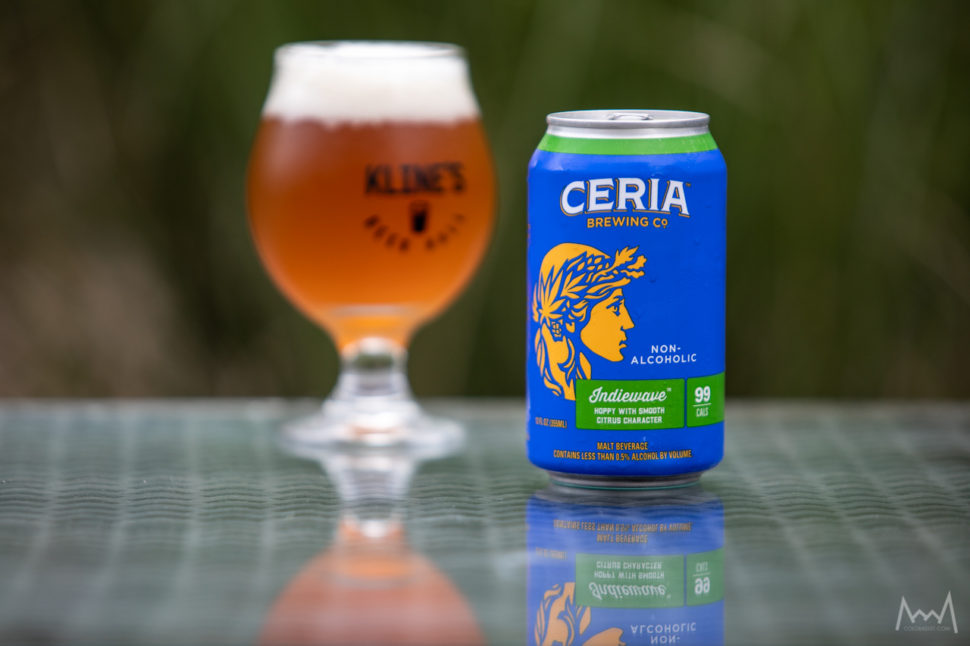 CERIA Brewing Company Indiewave Non-Alcoholic West Coast IPA Beer