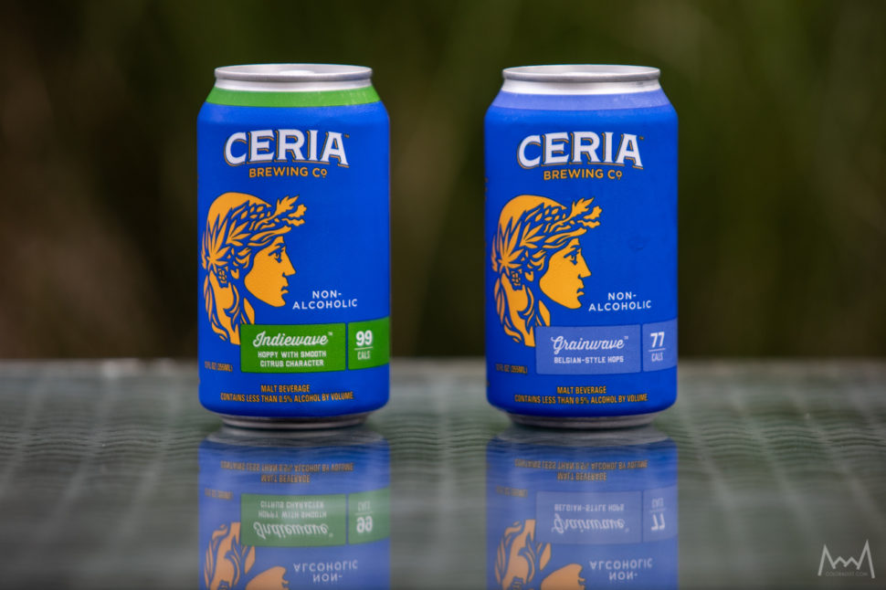 CERIA Brewing Company Grainwave and Indiewave Non-Alcoholic Beer