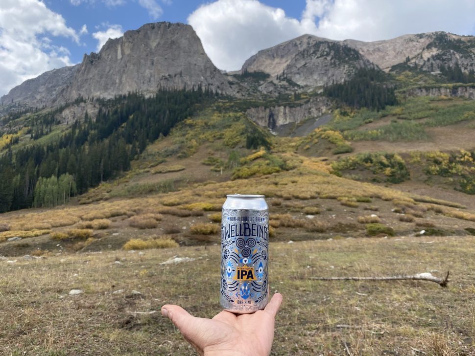 Wellbeing Intentional IPA at 401 Trail in Crested Butte, CO - photo by Mitch Kline