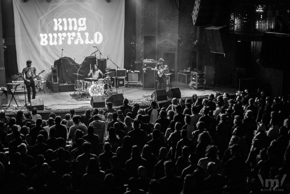 King Buffalo, March 26, 2022, Ogden Theatre, Denver, CO. Photo by Mitch Kline.