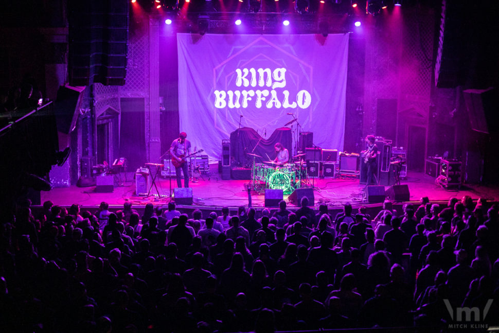 King Buffalo, March 26, 2022, Ogden Theatre, Denver, CO. Photo by Mitch Kline.