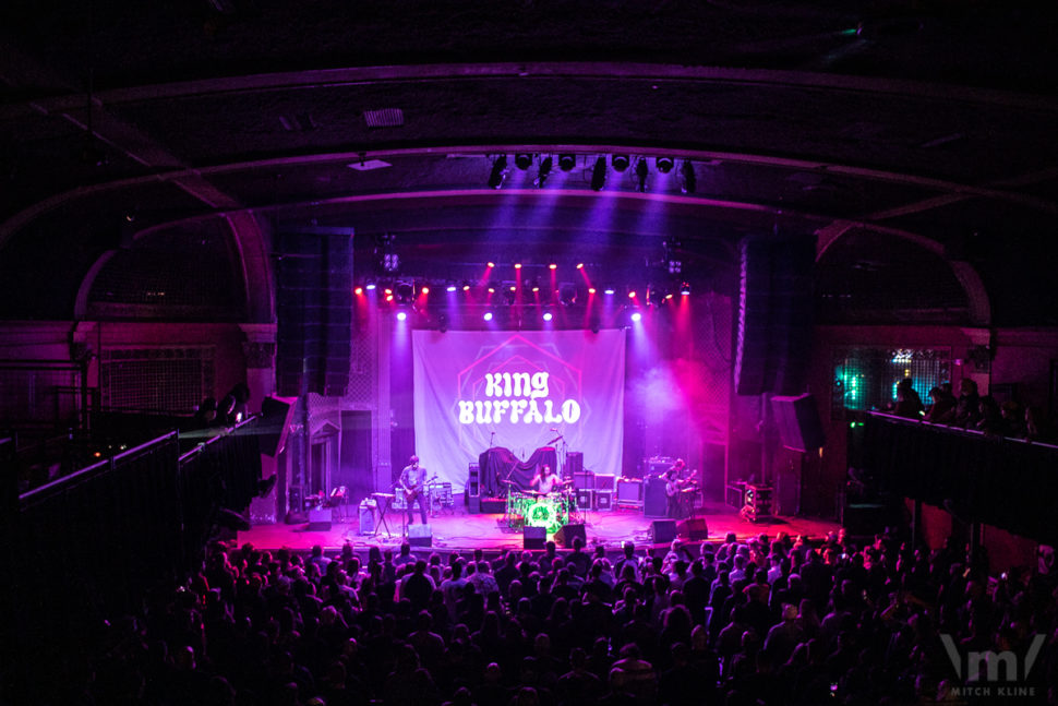 King Buffalo, March 26, 2022, Ogden Theatre, Denver, CO. Photo by Mitch Kline.