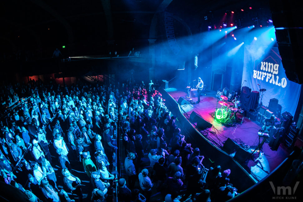 King Buffalo, March 26, 2022, Ogden Theatre, Denver, CO. Photo by Mitch Kline.