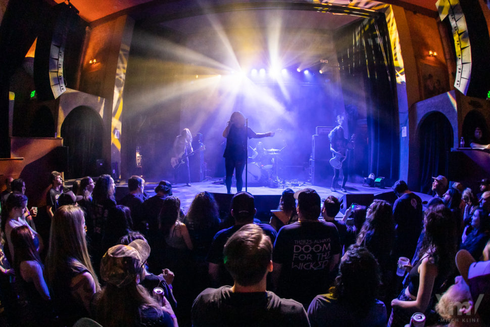 Windhand, June 22, 2022, Bluebird Theater, Denver, CO. Photo by Mitch Kline.