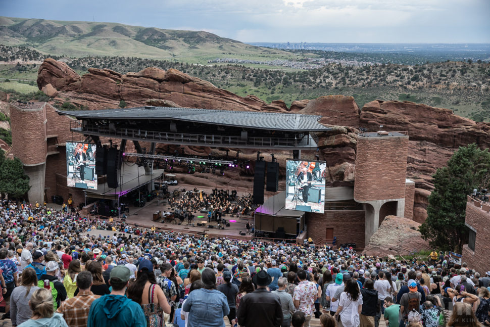 Jerry Garcia Symphonic Celebration, June 29, 2022, Red Rocks Amphitheatre, Morrison, CO. Photo by Mitch Kline.