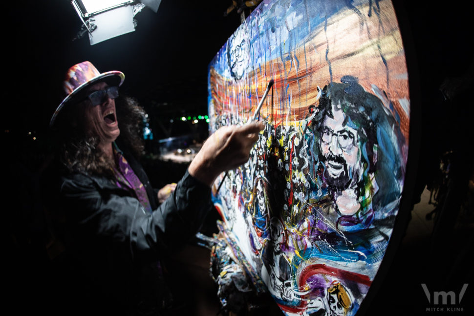 Scramble Campbell, Jerry Garcia Symphonic Celebration, June 29, 2022, Red Rocks Amphitheatre, Morrison, CO. Photo by Mitch Kline.