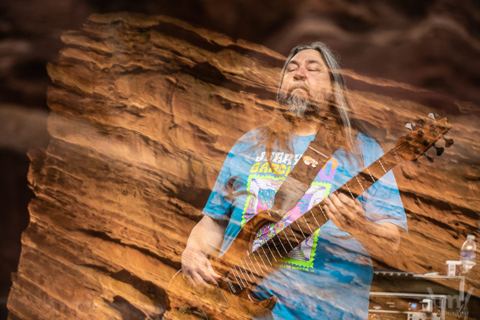 Dave Schools, Jerry Garcia Symphonic Celebration, June 29, 2022, Red Rocks Amphitheatre, Morrison, CO. Photo by Mitch Kline.