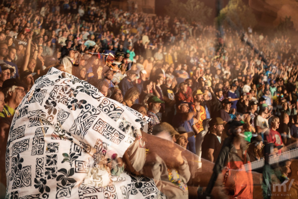 Melvin Seals, Jerry Garcia Symphonic Celebration, June 29, 2022, Red Rocks Amphitheatre, Morrison, CO. Photo by Mitch Kline.