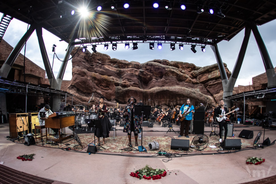 Jerry Garcia Symphonic Celebration, June 29, 2022, Red Rocks Amphitheatre, Morrison, CO. Photo by Mitch Kline.