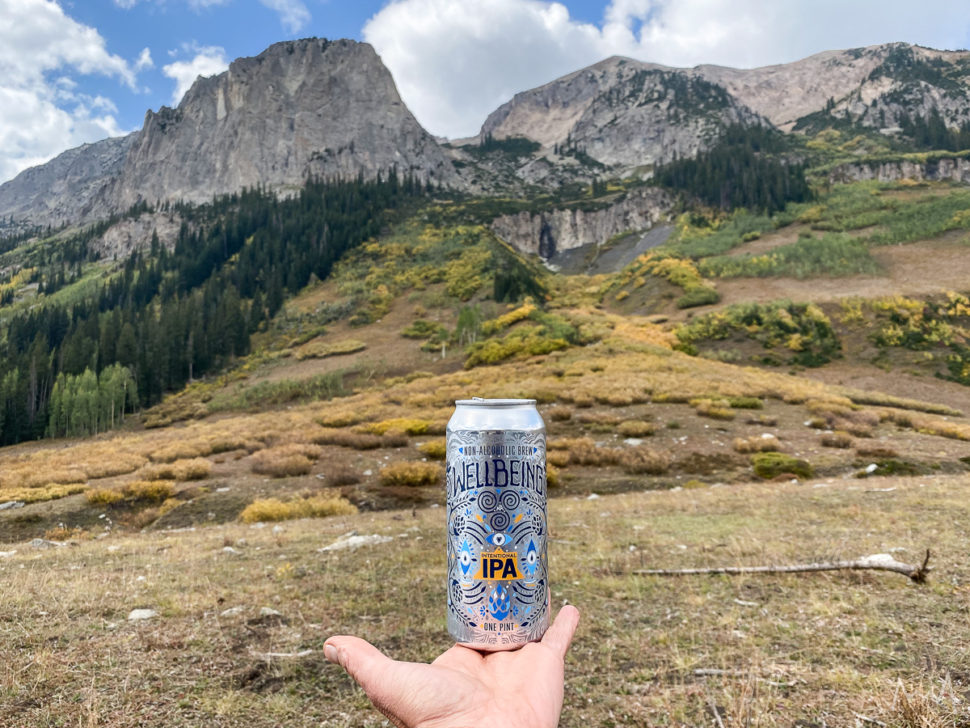 Wellbeing Intentional IPA near Trail 401 in Crested Butte, CO