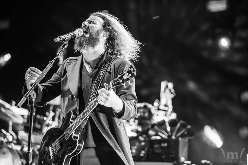 Jim James, My Morning Jacket, Aug 26, 2022, Red Rocks Amphitheatre, Morrison, CO. Photo by Mitch Kline.