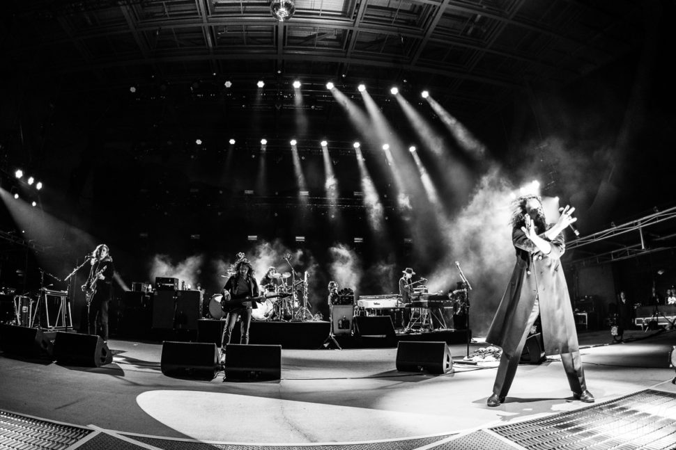 My Morning Jacket, Aug 26, 2022, Red Rocks Amphitheatre, Morrison, CO. Photo by Mitch Kline.