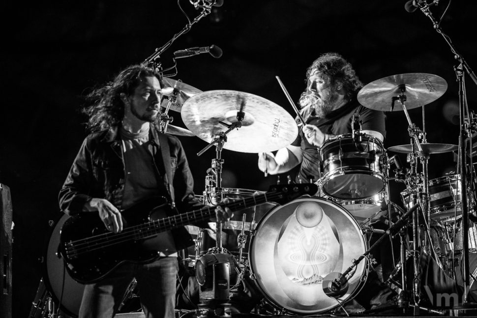 My Morning Jacket, Aug 26, 2022, Red Rocks Amphitheatre, Morrison, CO. Photo by Mitch Kline.