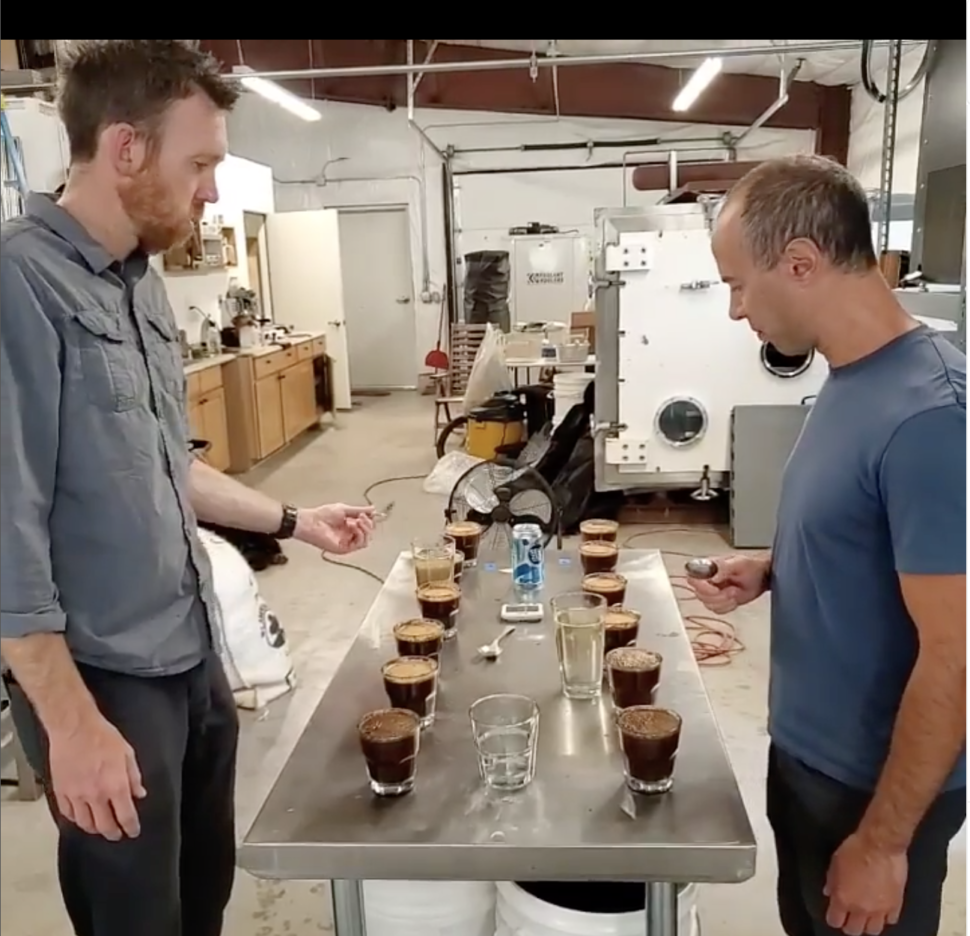 First Ascent's Sam Higby and Mark Drucker in their Crested Butte, CO production facility.