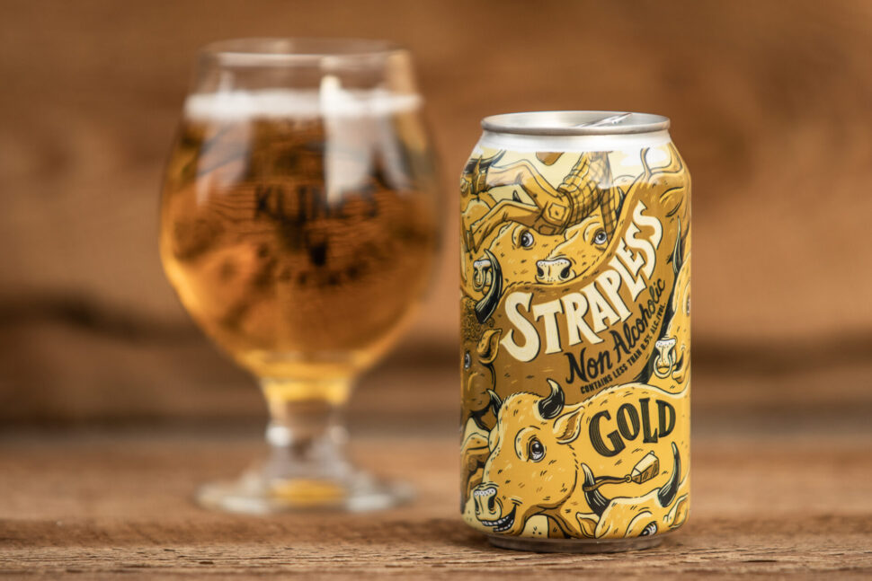 Bootstrap Strapless Non-Alcoholic Golden Ale. Photo by Mitch Kline.