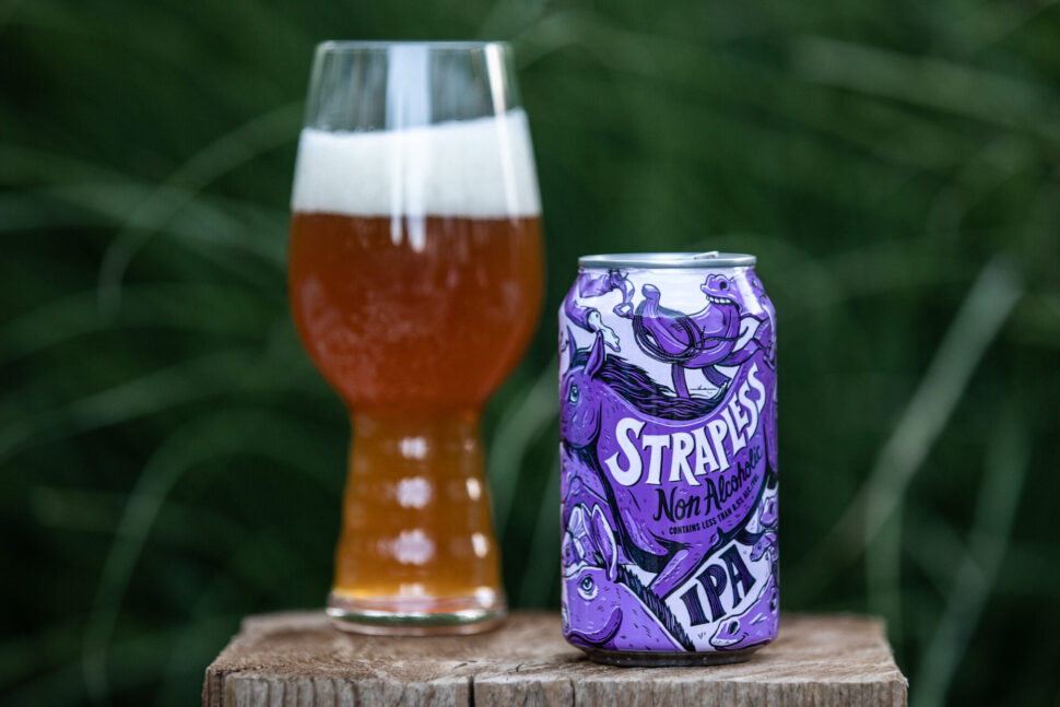 Bootstrap Strapless Non-Alcoholic IPA. Photo by Mitch Kline.