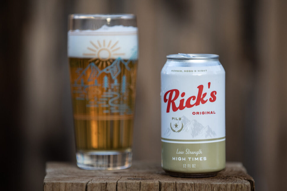 Rick's Original Pils Near Beer. Photo by Mitch Kline.