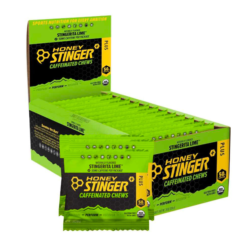 Honey Stinger Stingarita Lime Caffeinated Energy Chews