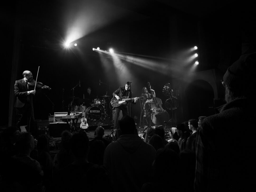 Devotchka, Dec 23, 2023, Bluebird Theater, Denver, CO. Photo by Jordan LeGrand.