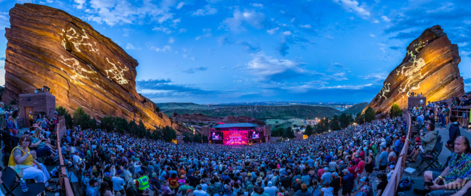 Widespread Panic, June 23, 2024, Red Rocks Amphitheatre, Morrison, CO. Photo by Mitch Kline.